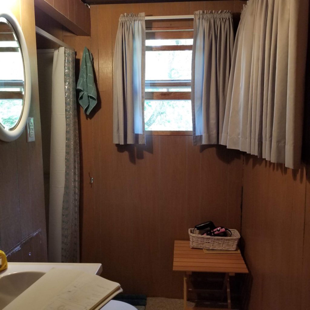 Look kids, old shower